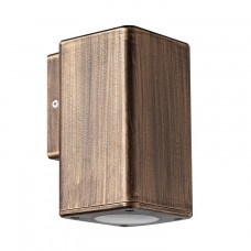 Φωτιστικό Σποτ Μονής Κατεύθυνσης με ντουί GU10 Polycarbonate Ρουστίκ IP54 3-0760171